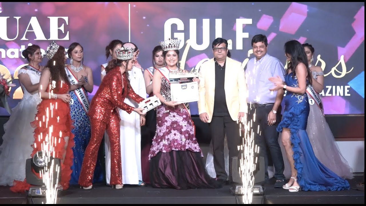 Being Muskaan 2024 Mrs. UAE International & Gulf Achievers Awards, in Dubai, on WeTel TV UAE