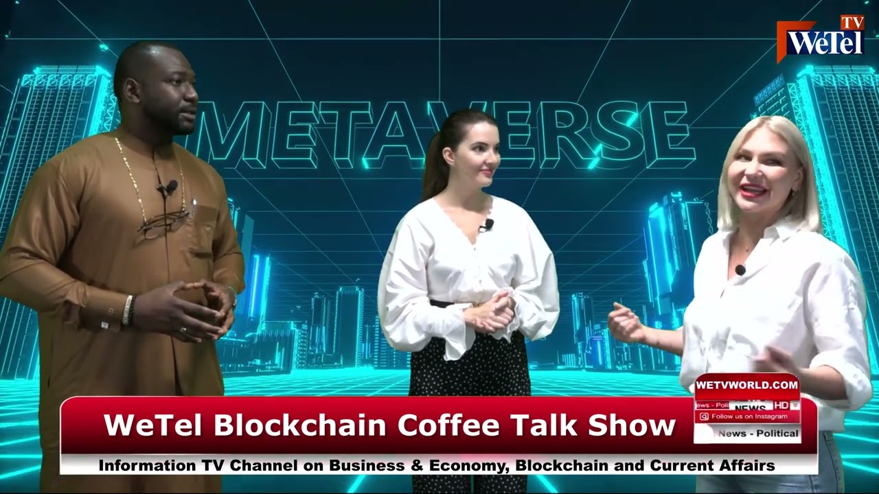 WeTel Blockchain Coffee Talk Show with Aliona Zaleskaya