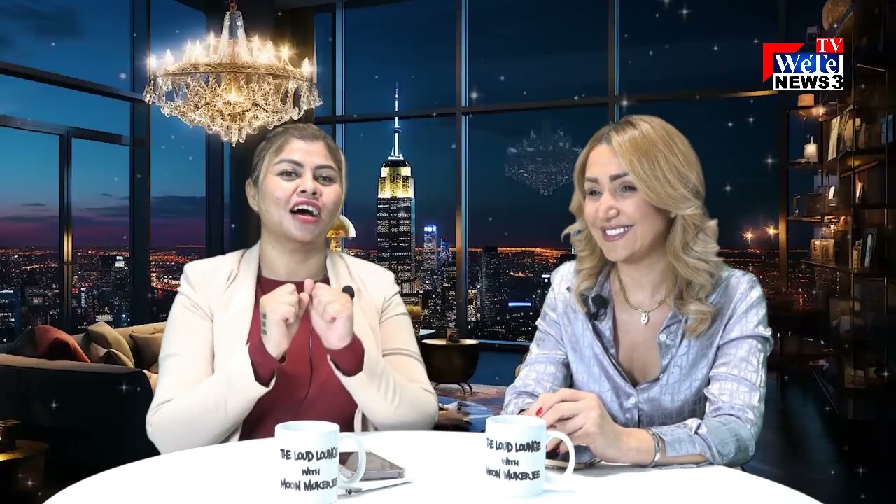 Persian Entrepreneur Yasmin Teimoori, The Loud Lounge on WeTel TV