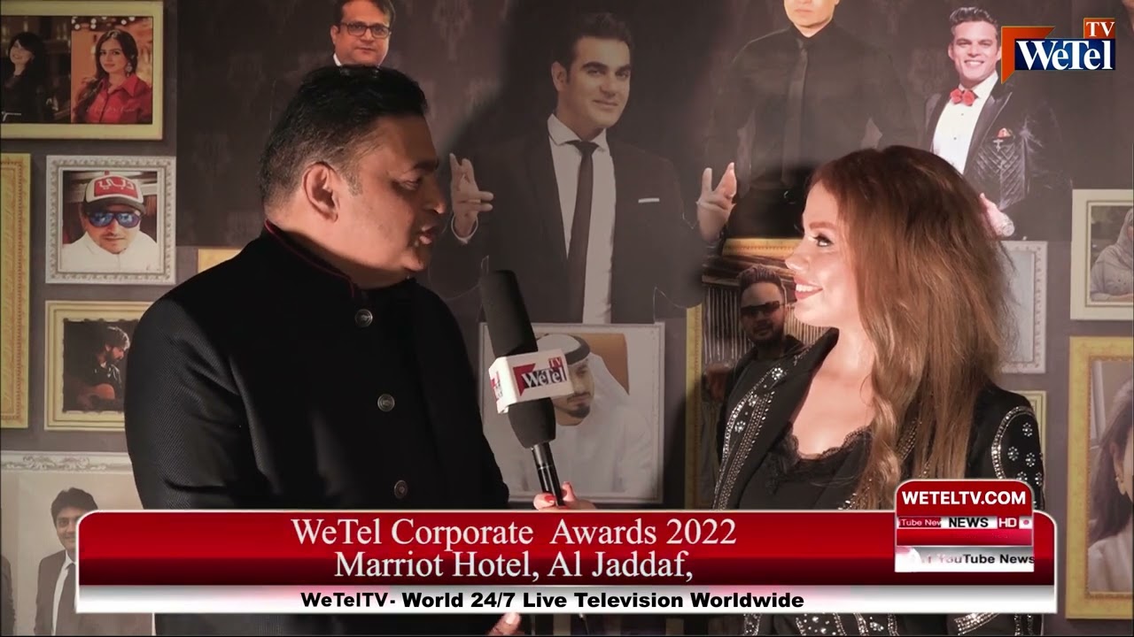 Ashley Rebello – Bollywood Fashion Designer, VIP Guest at WeTel Corporate Awards 2022