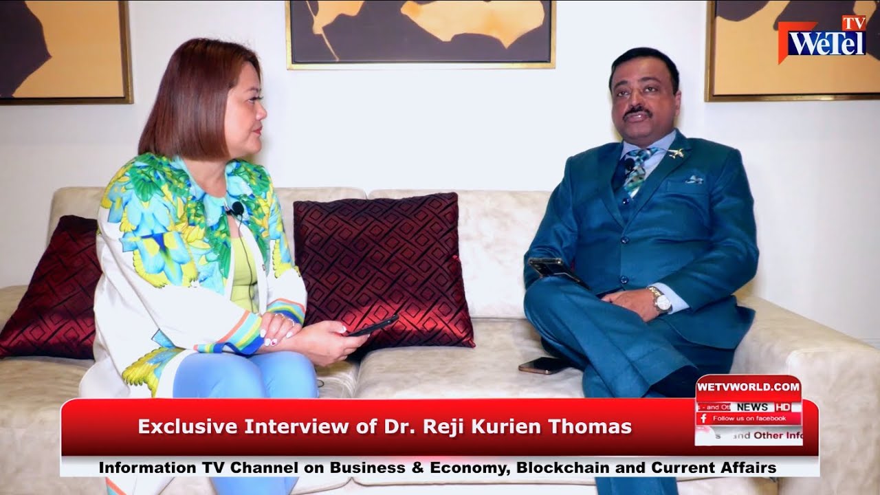 Exclusive Interview of Dr. Reji Kurien Thomas | WeTel TV