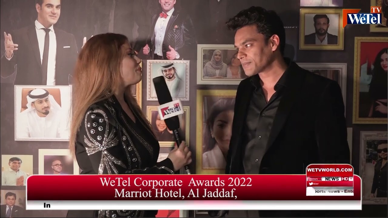 Jayvijay Sachan – Indian Actor/Comedian, VIP Guest at WeTel Corporate Awards 2022