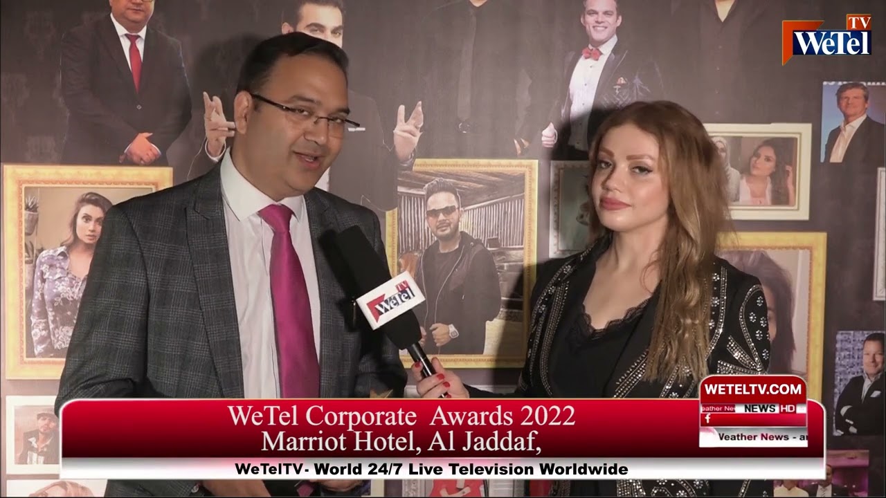 Suyash Misra- Dubai Golf, Winner – WeTel Corporate Awards 2022