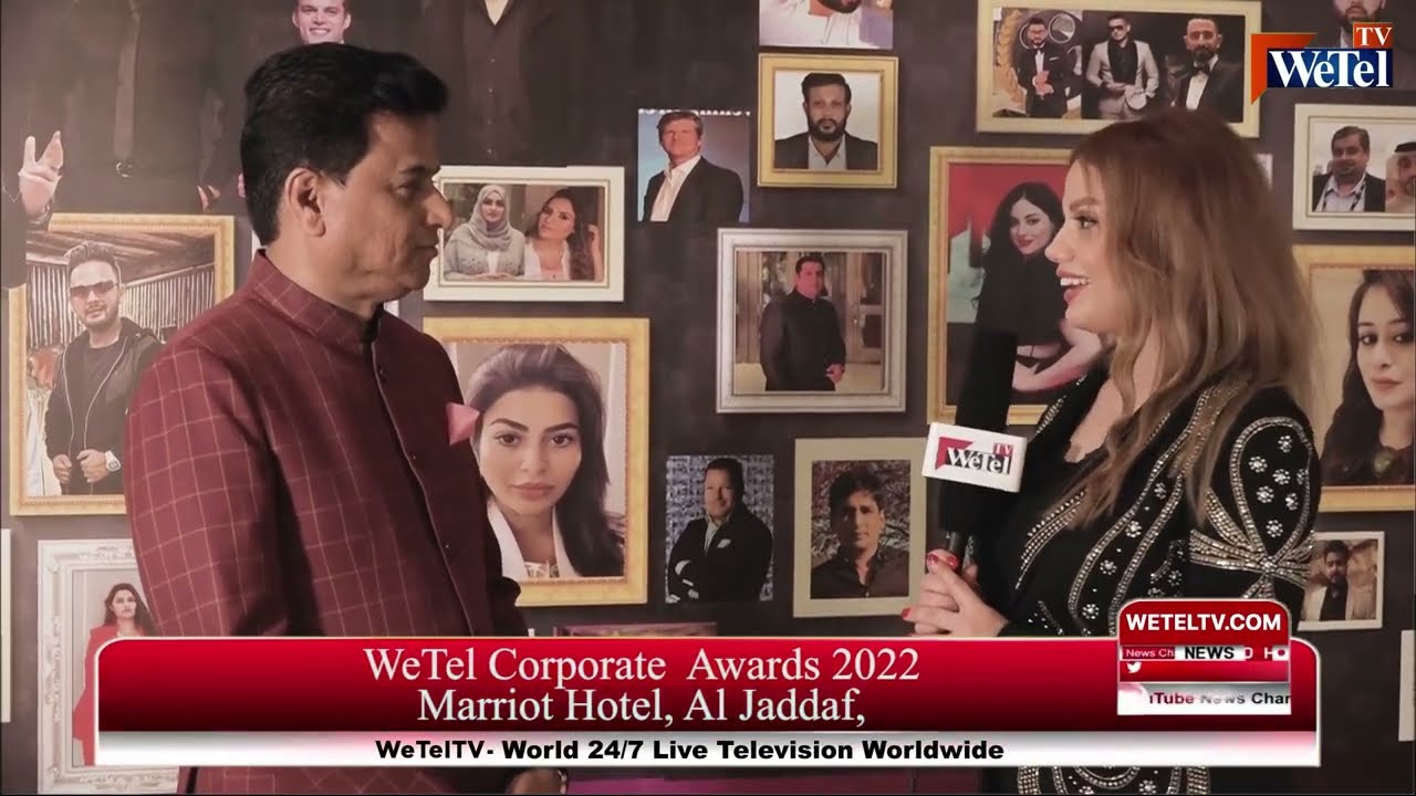 Dr  Sunil Manjarekar – President GMBF Dubai, UAE,  Winner – WeTel Corporate Award 2022