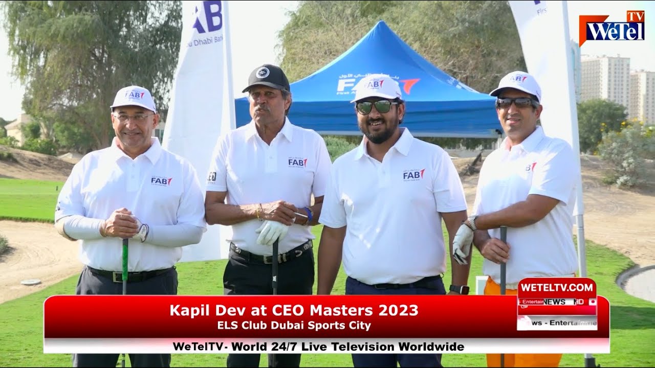  Kapil Dev at CEO Masters 2023, ELS Club – Dubai Sports City