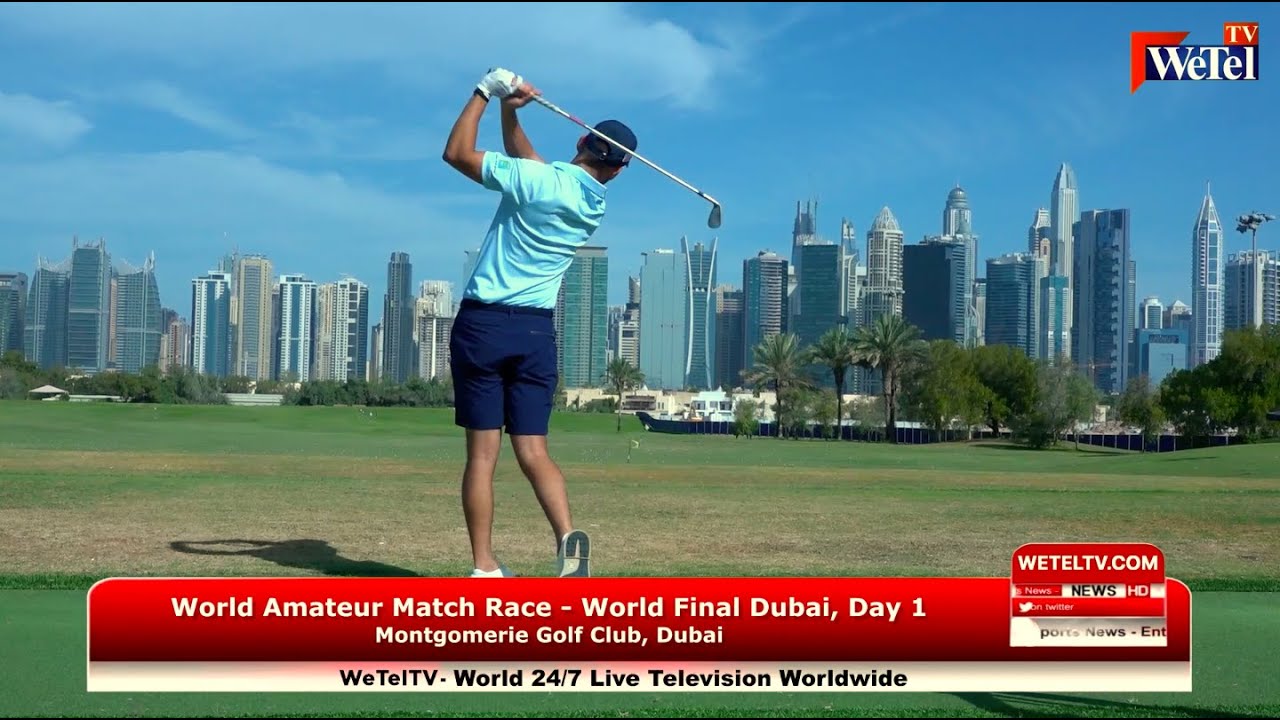 World Amateur Match Race – World Final Dubai – Day 1, Montgomerie Golf Club, Dubai