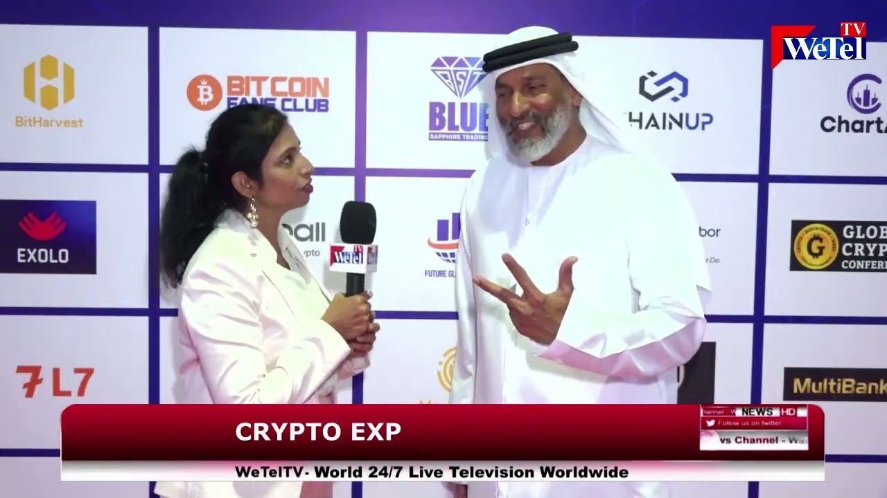  Crypto Expo Dubai World Trade Center 21 & 22 May 2024 WeTel TV UAE