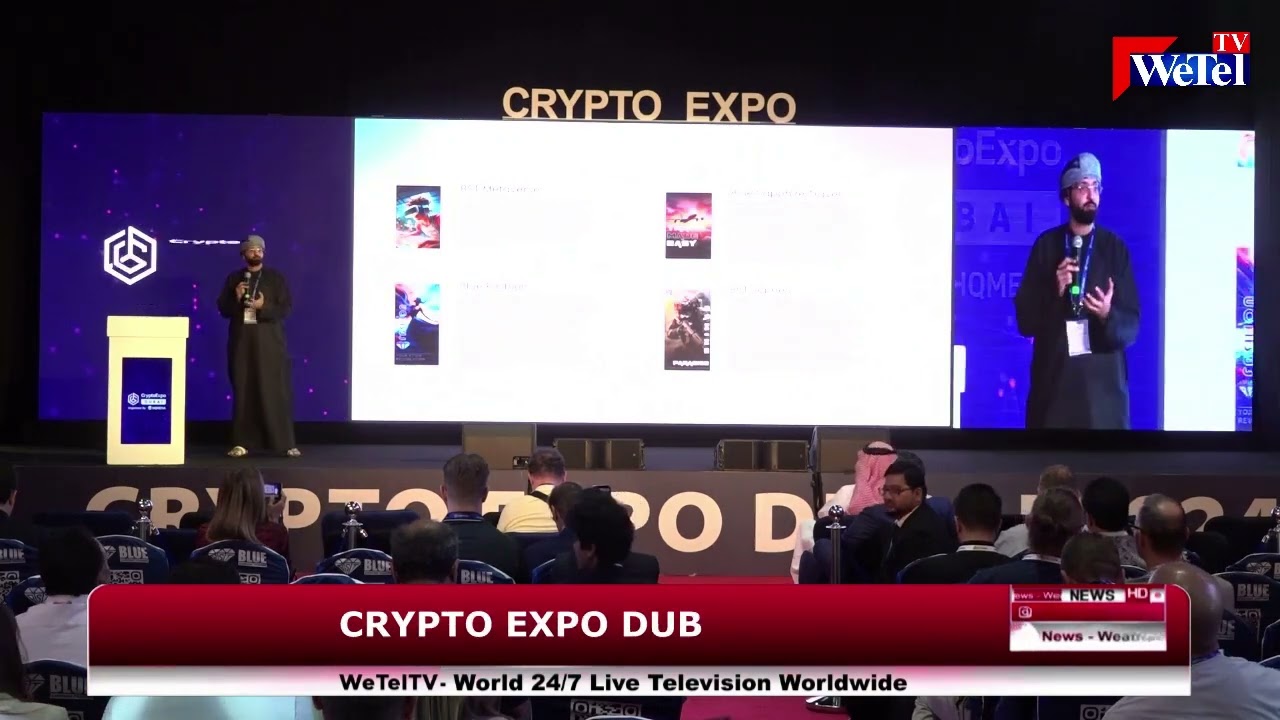 Crypto Expo Dubai World Trade Center 21 & 22 May 2024 WeTel TV