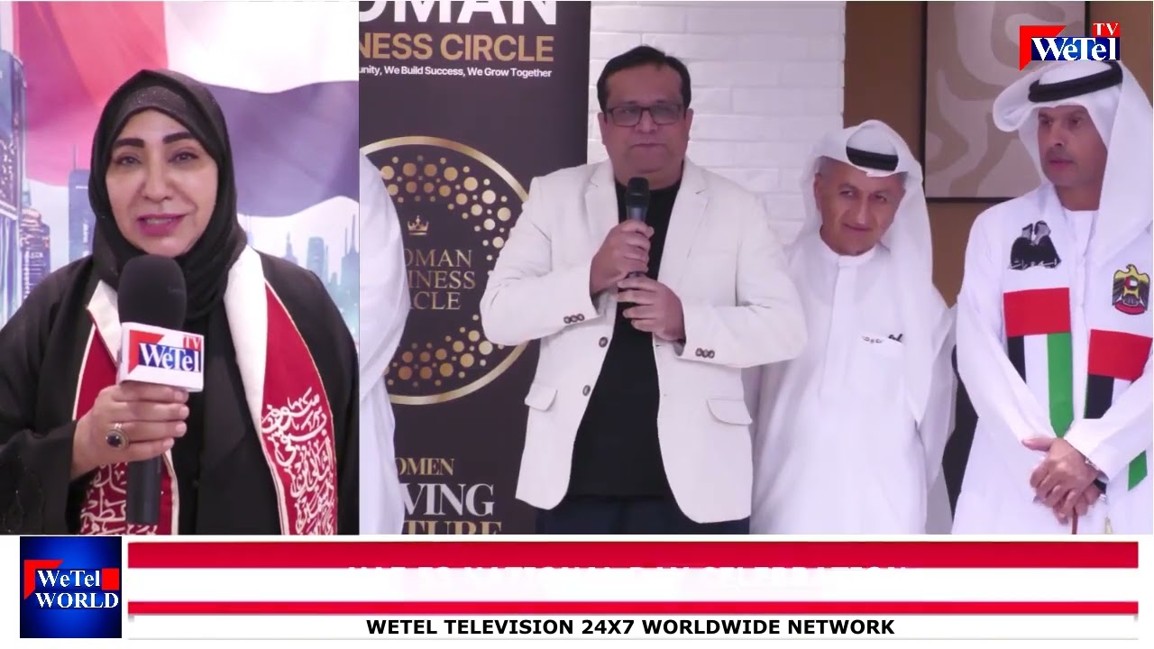 UAE 53 NATIONAL DAY CELEBRATION 2024 DUBAI, ORGANIZED BY WOMAN BUSINESS CIRCLE, ON WeTel TV UAE