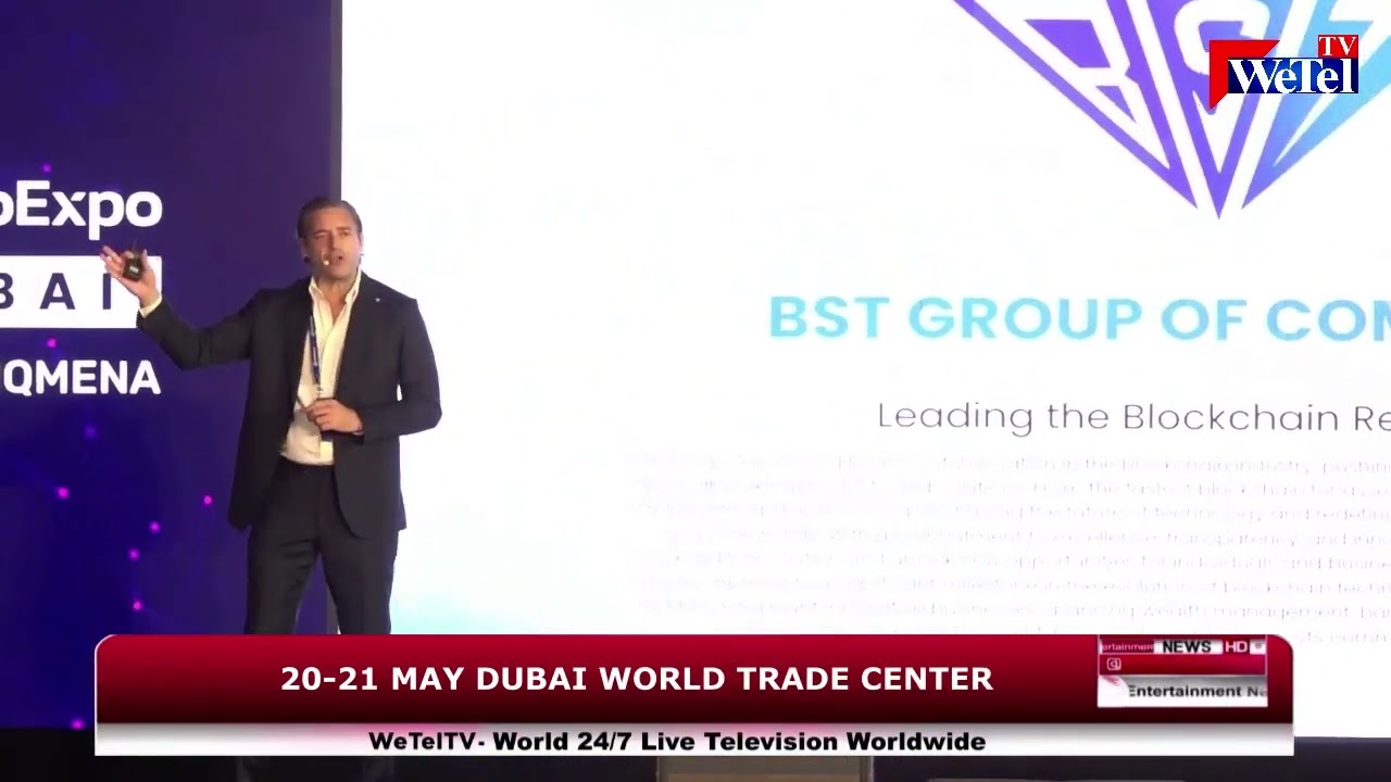 Crypto Expo Dubai World Trade Center 21 & 22 May 2024 WeTel TV UAE