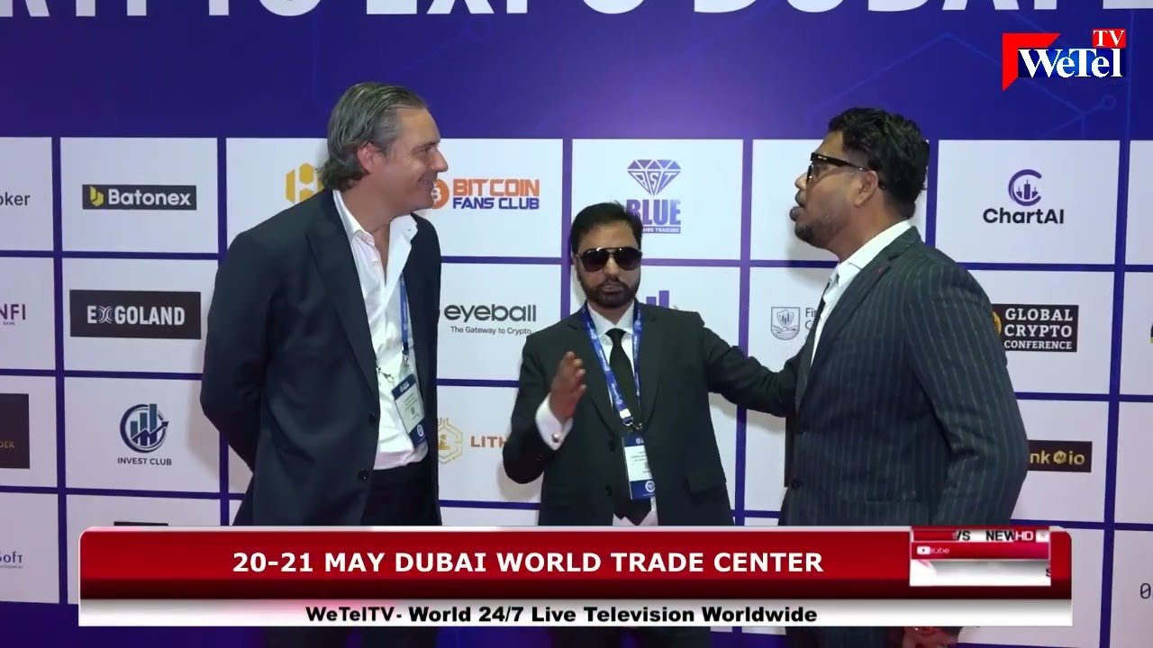 Day 1 –  Crypto Expo Dubai May 2024 – WeTel TV UAE