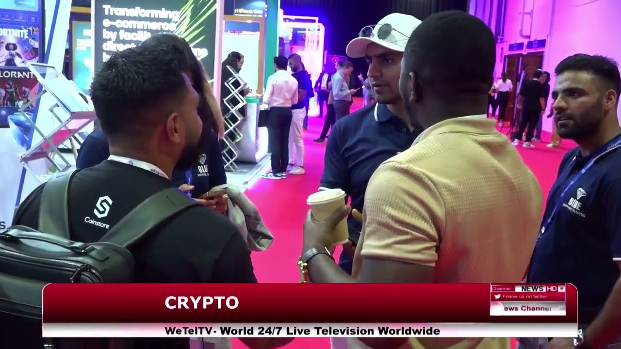 Crypto Expo Dubai World Trade Center 21 & 22 May 2024 WeTel TV UAEWeTel TV UAE