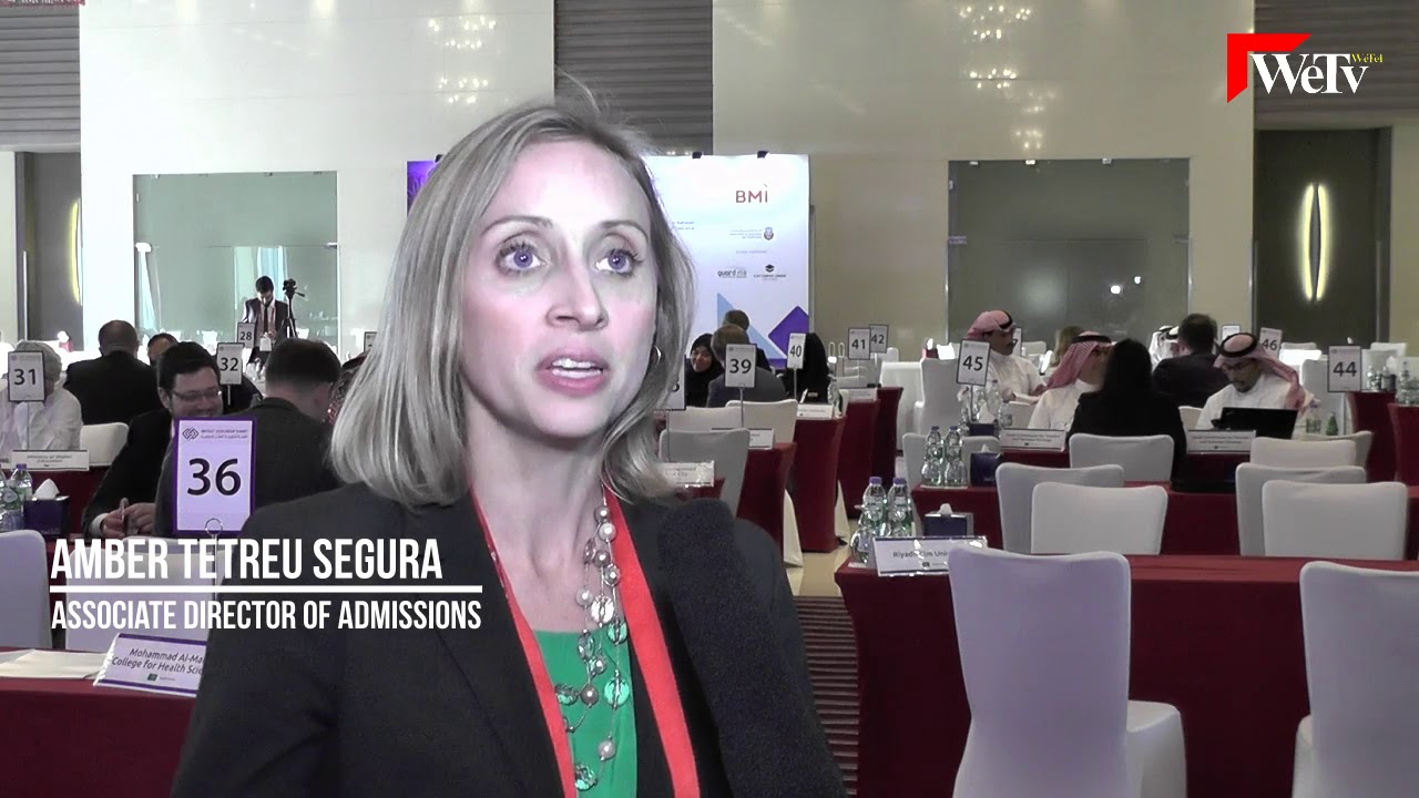 Amber Tetreau Segura, Arizona University, BMI Gulf Scholarship Summit 2018 – WeTv by WeTel