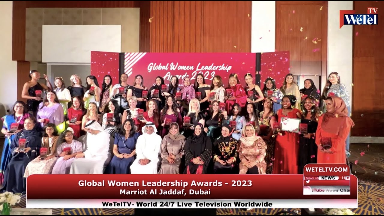 Global Women Leadership Awards 2023 Dubai on WeTel TV UAE