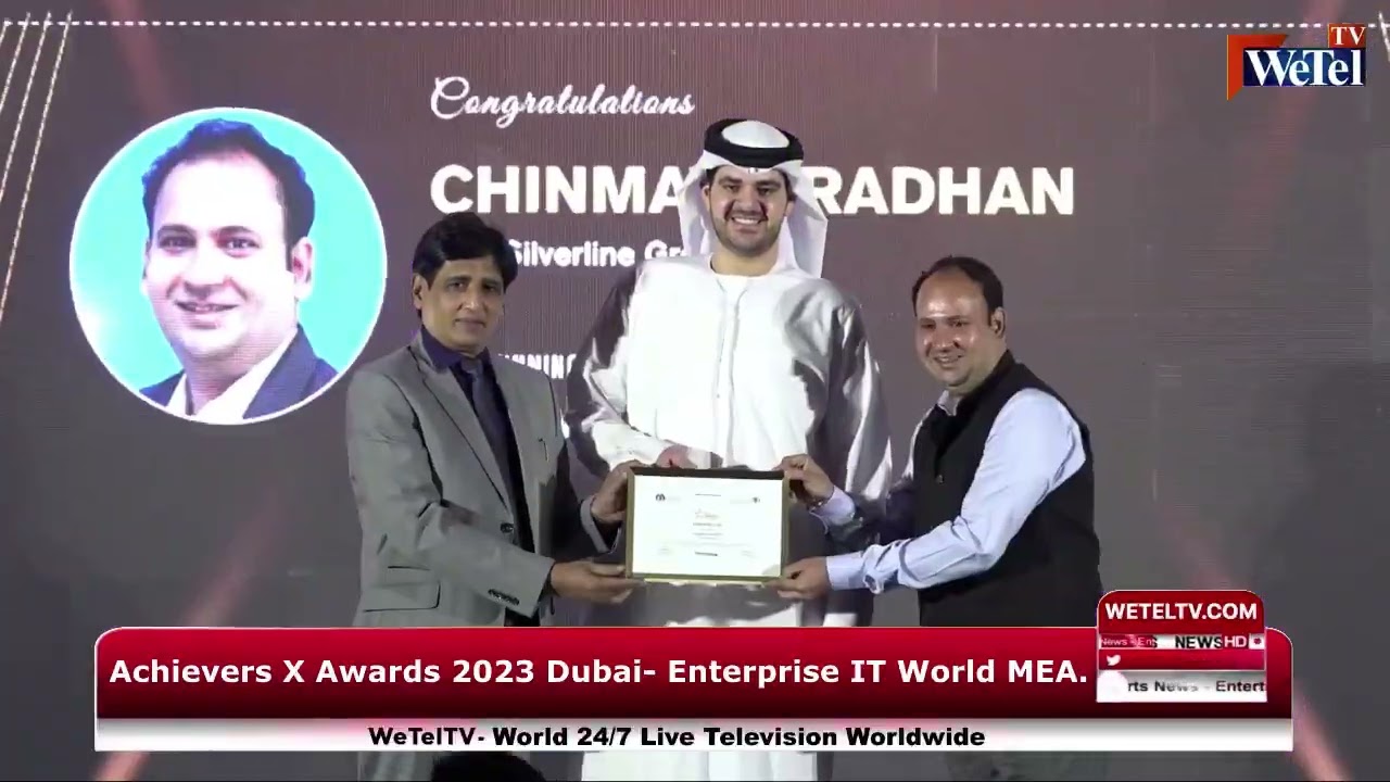  WeTel TV UAE: Achievers X Awards 2023 Dubai , Enterprise IT World MEA