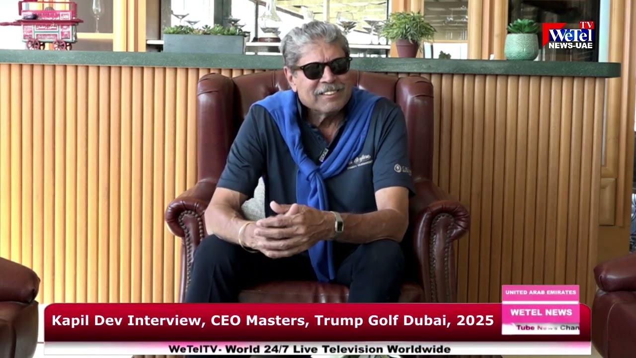  Kapil Dev Interview, Emirates NBD CEO Masters, Powered by Thriwe, UAE 2025