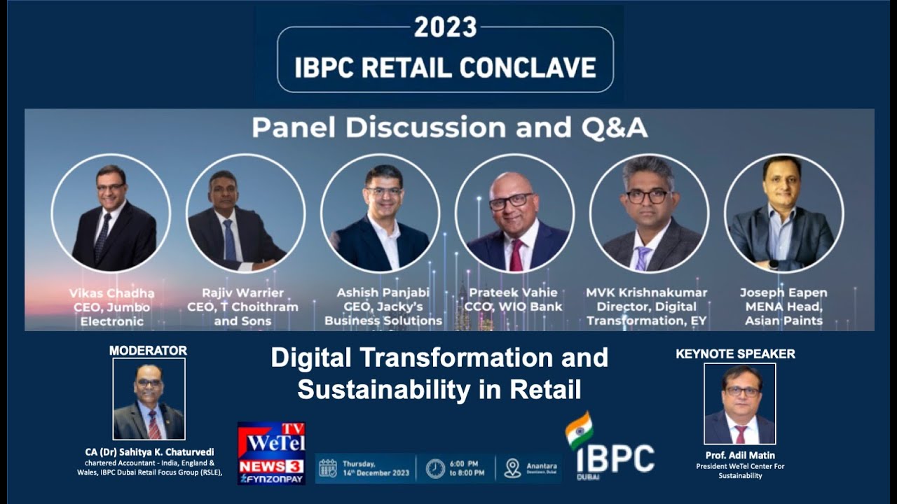 IBPC Retail Conclave 2023 Dubai on WeTel TV UAE