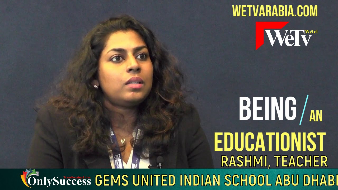 RASHMI GEMS UNITED INDIAN SCHOOL ABU DHABI WETV ARABIA WORLD EDUCATION TELEVISION