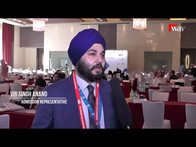 VIR SINGH ANAND, BMI Gulf Scholarship Summit 2018 – WeTv by WeTel