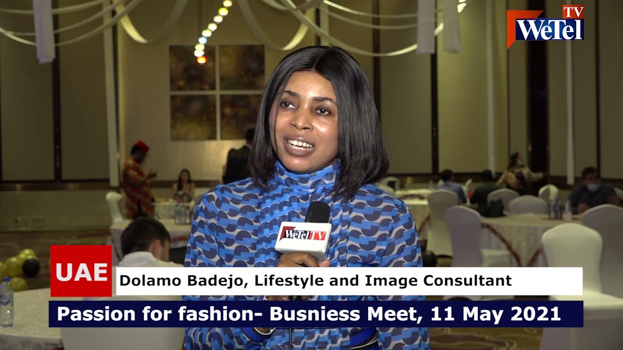 Passion For Fashion, Business Meet on WeTel TV UAE