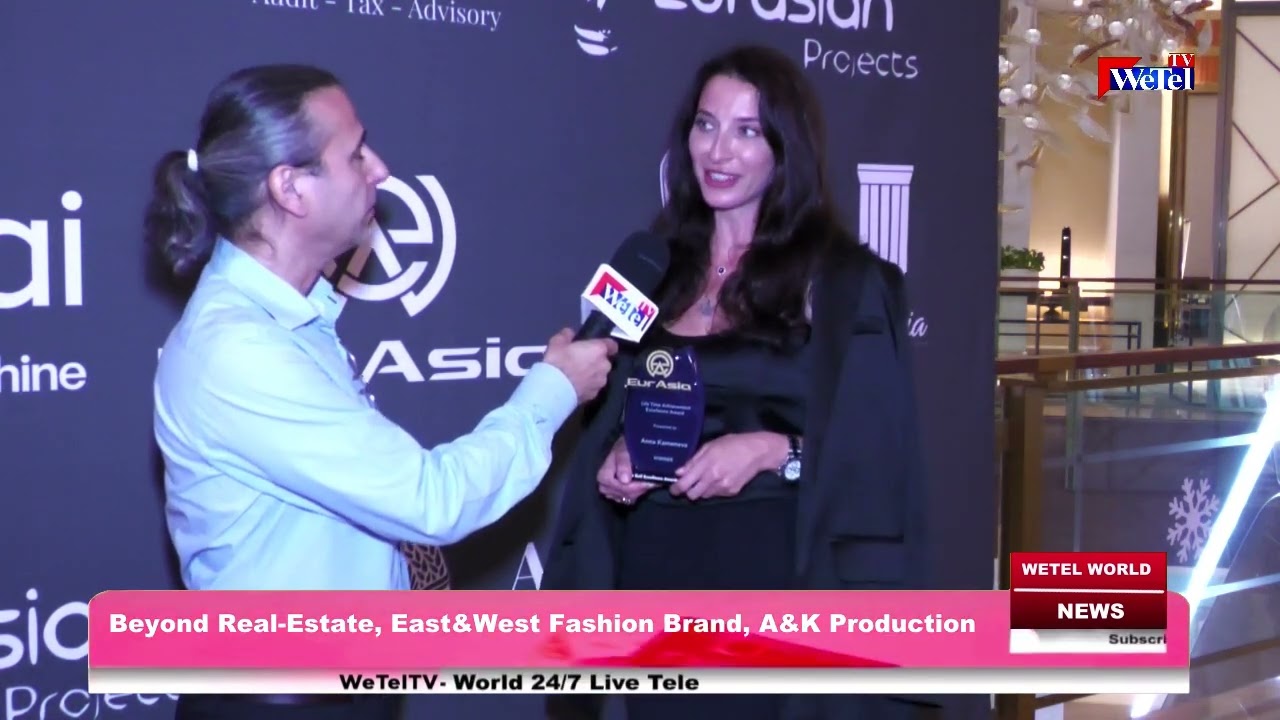 EurAsia Awards 2024, Anna Kameneva, Business owner, film director, Beyond real-estate, WeTel News