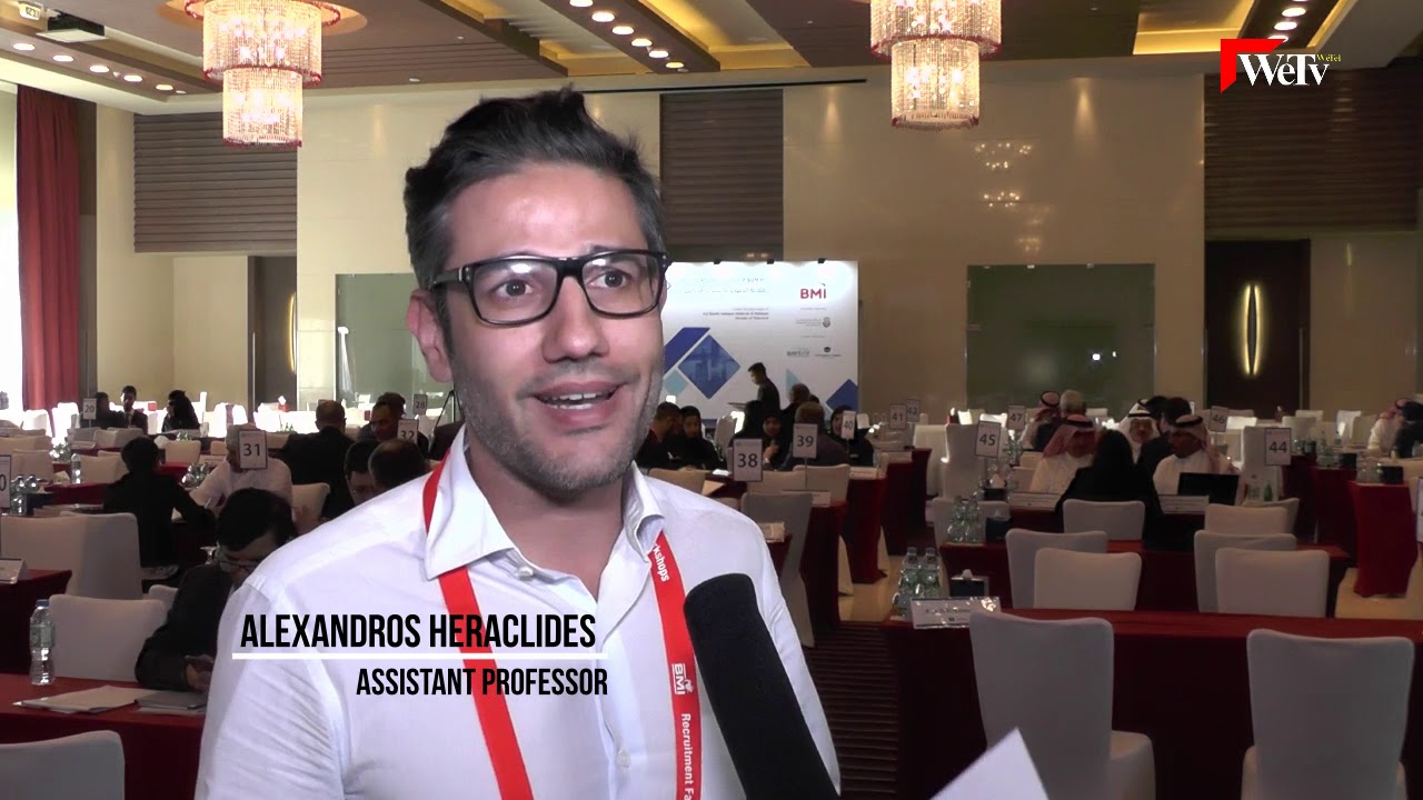 Alexandros Heraclides, BMI Gulf Scholarship Summit 2018 – WeTv by WeTel