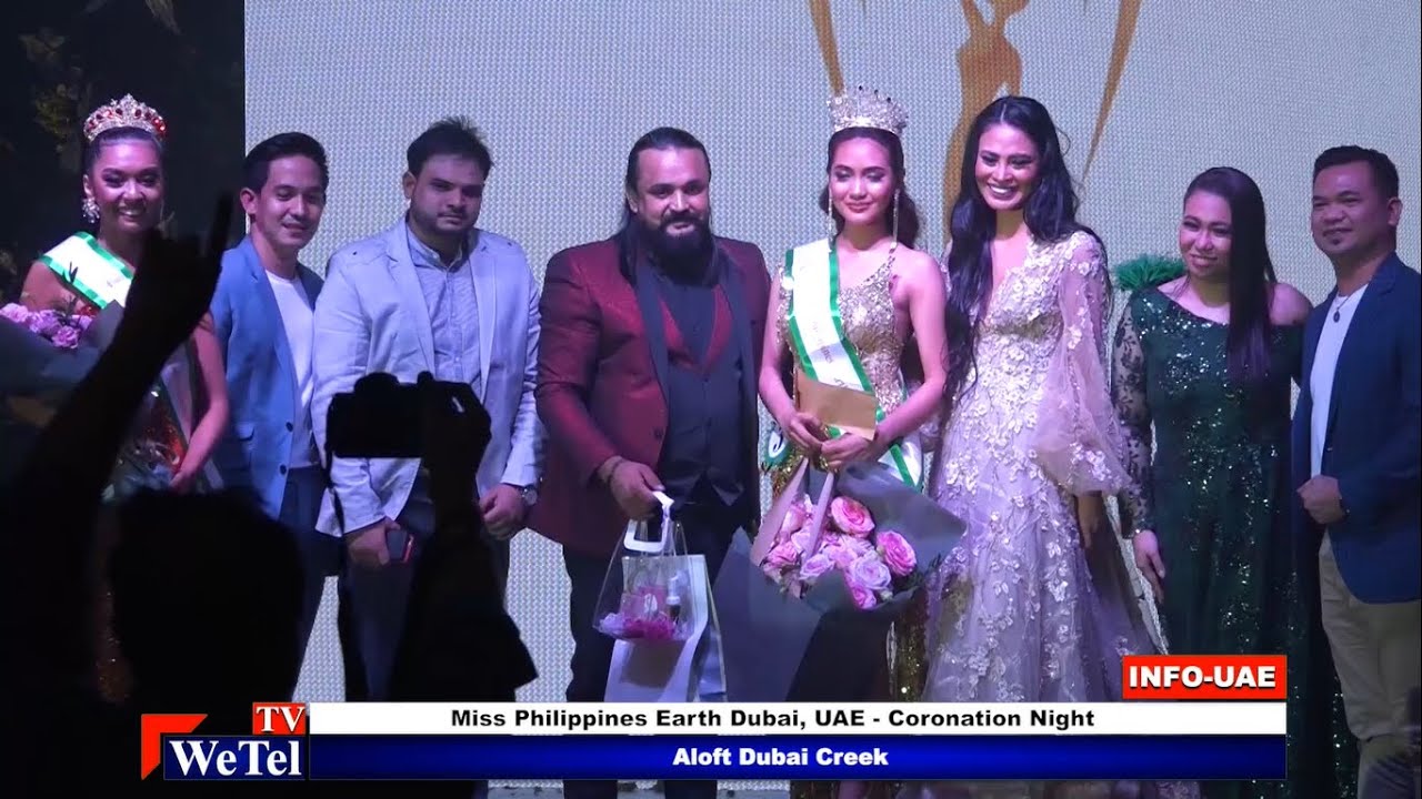 Miss Philippines Earth Dubai, UAE – Coronation Night