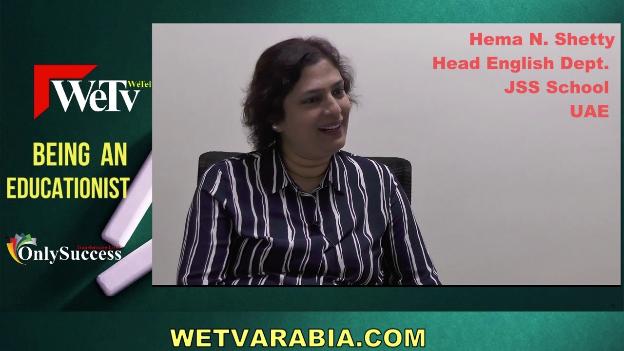  Hema N Shetty, JSS International School UAE – Being An Educationist, WeTv by WeTel