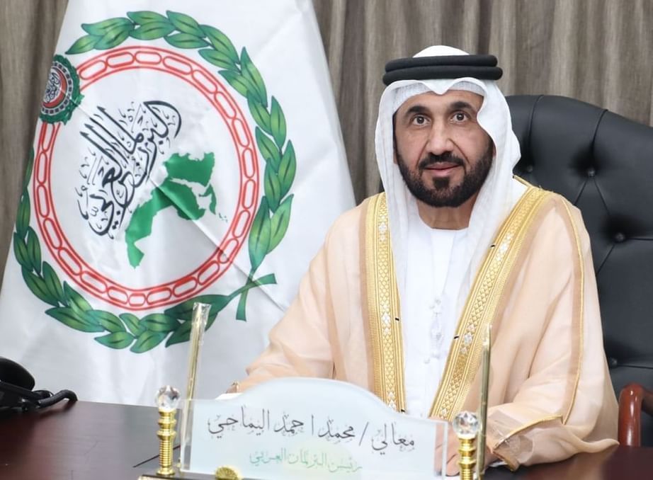  Arab Parliament President commends UAE’s efforts in promoting human fraternity