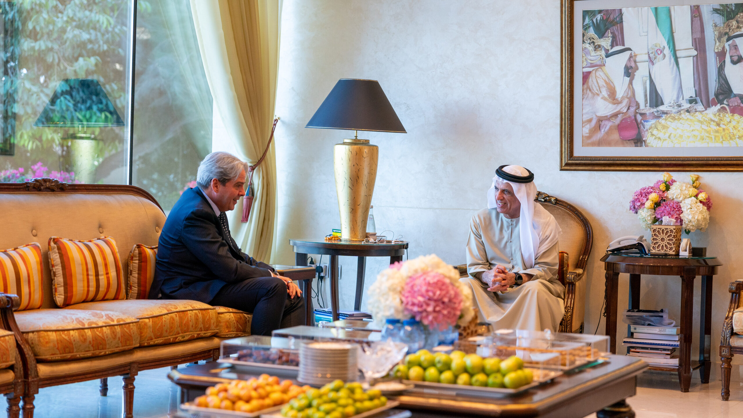  RAK Ruler receives Hilton President for Middle East, Africa