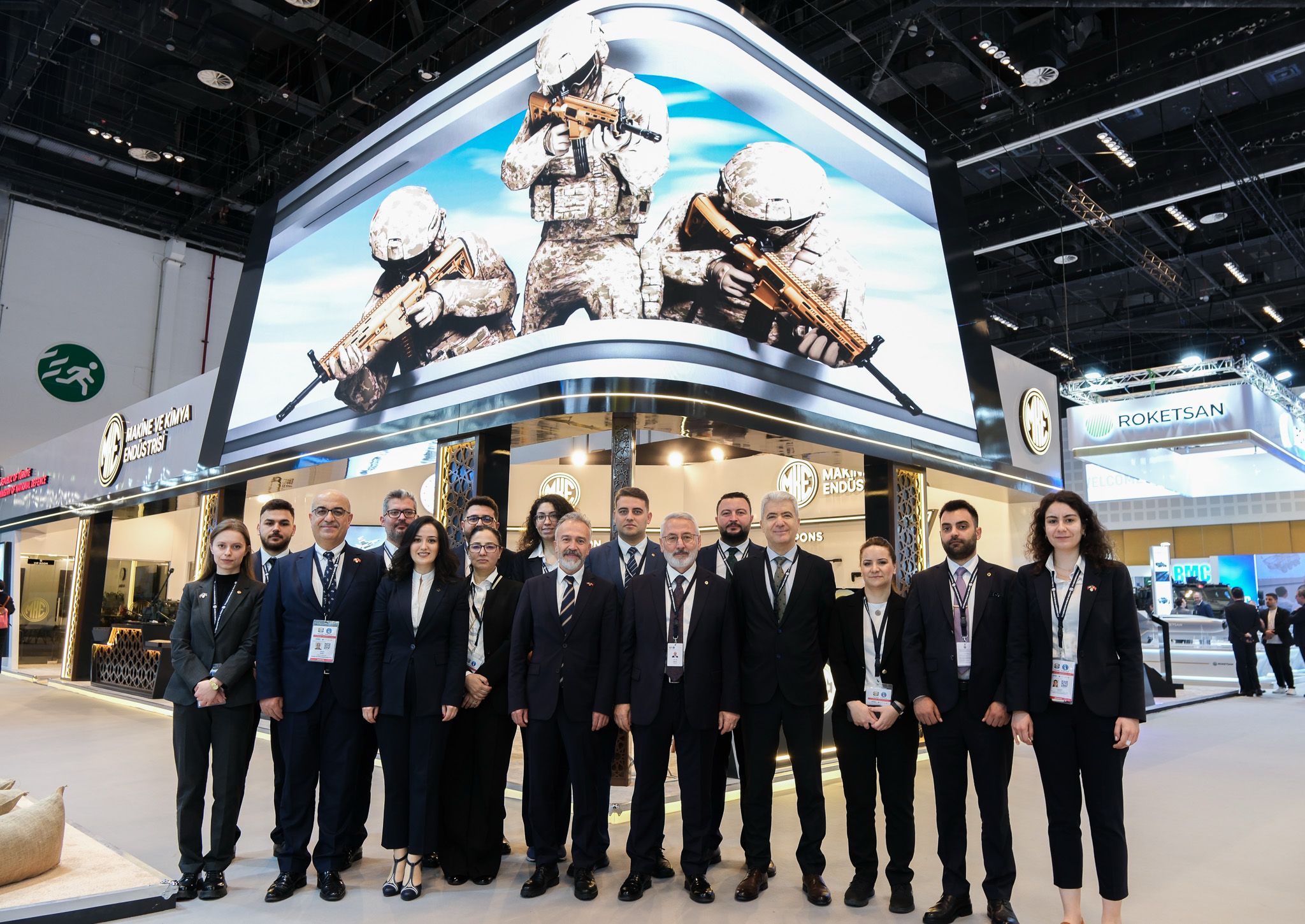  Turkish MKE showcases defence systems at IDEX 2025