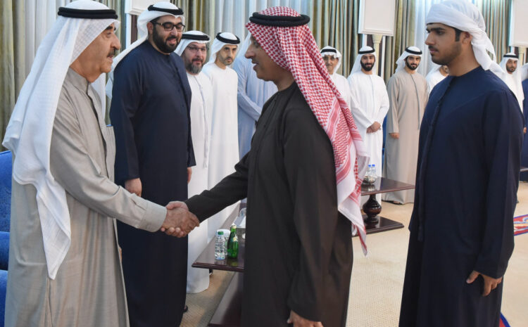  Umm Al Qaiwain Ruler receives Ramadan well-wishers