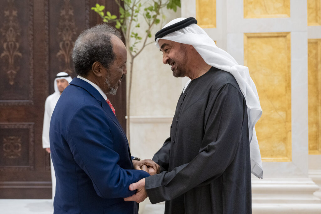 UAE President receives Somali President