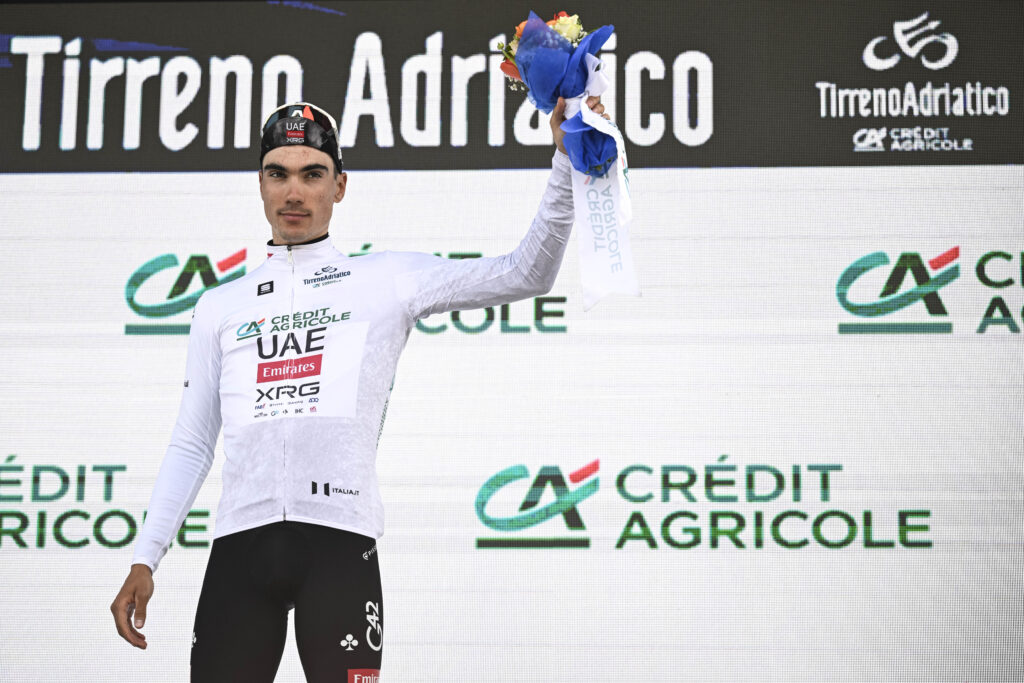 UAE Team Emirates’ Ayuso takes 2nd in Tirreno-Adriatico