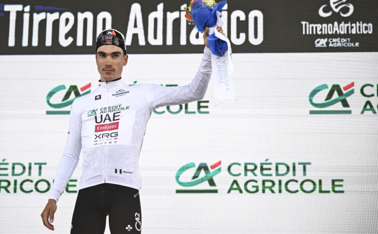  UAE Team Emirates’ Ayuso takes 2nd in Tirreno-Adriatico 