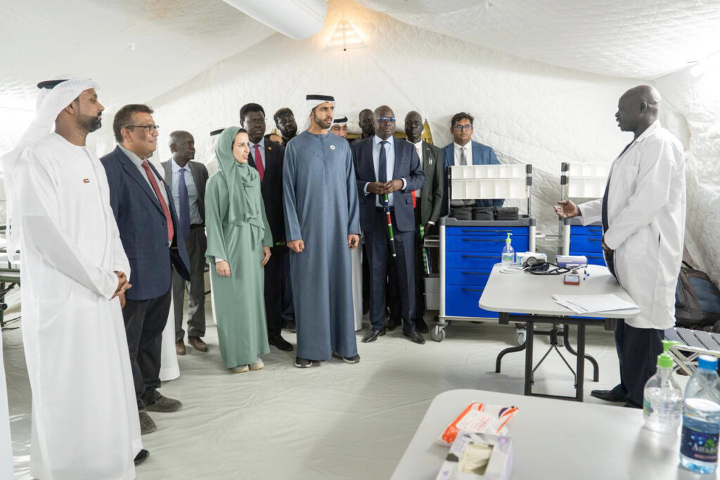 Following directives of UAE President, UAE inaugurates Madhol Field Hospital in South Sudan