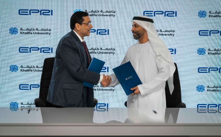  Khalifa University signs MoU to host US-based EPRI 