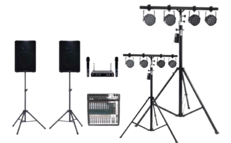 Stage Light & Sound System Rental