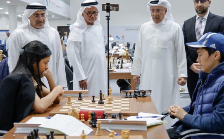  Salem Abdulrahman closes in on Sharjah Chess Masters Title 