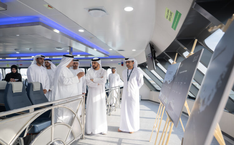 Hamdan bin Zayed visits Dalma Island, tours various development projects, vital service facilities