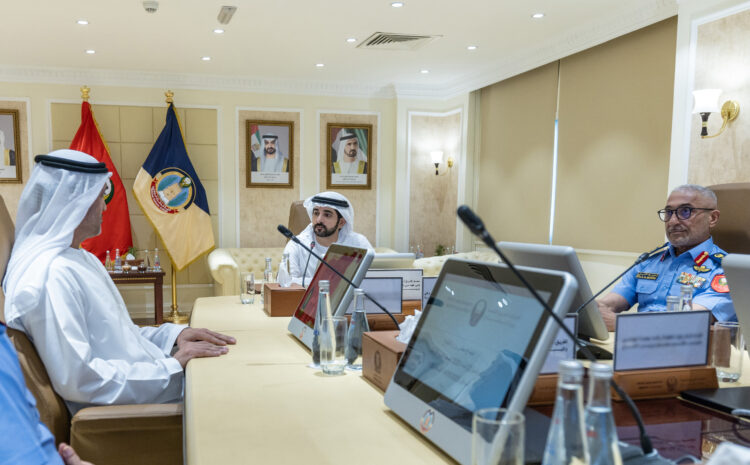  Hamdan bin Mohammed chairs Defence Council meeting 