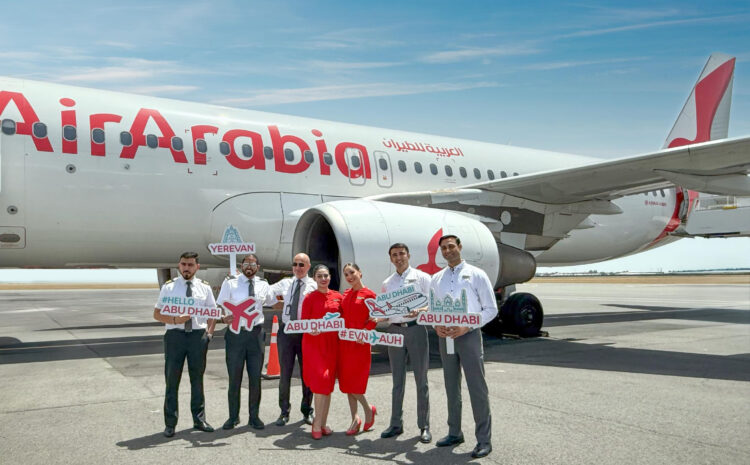  Air Arabia Abu Dhabi marks inaugural flight to Yerevan 