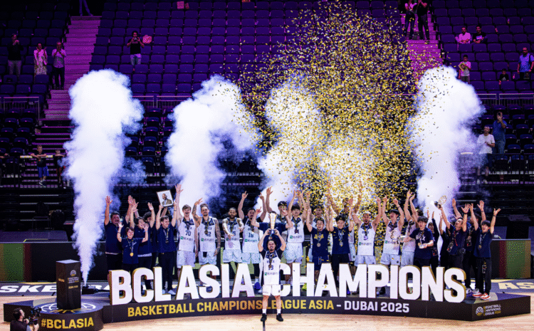  Japan’s Brex crowned champions of FIBA Basketball Champions League – Asia in Dubai 