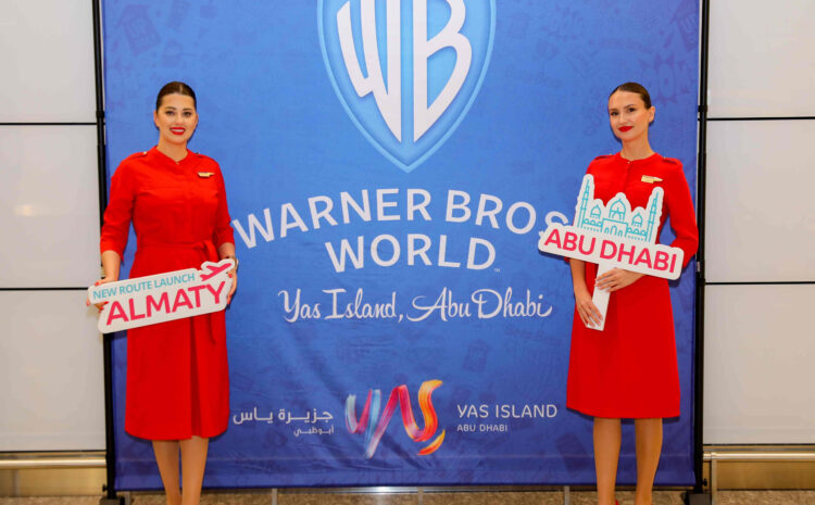  Air Arabia Abu Dhabi takes off to Almaty
